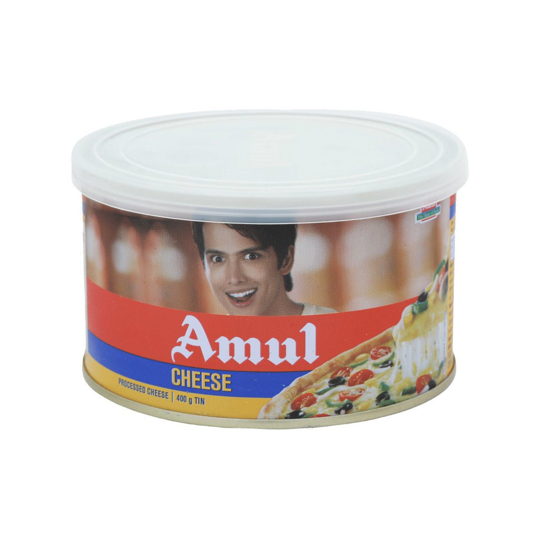 Amul Cheese Tin 400g Creamy and Delicious Cheese Tulsidas