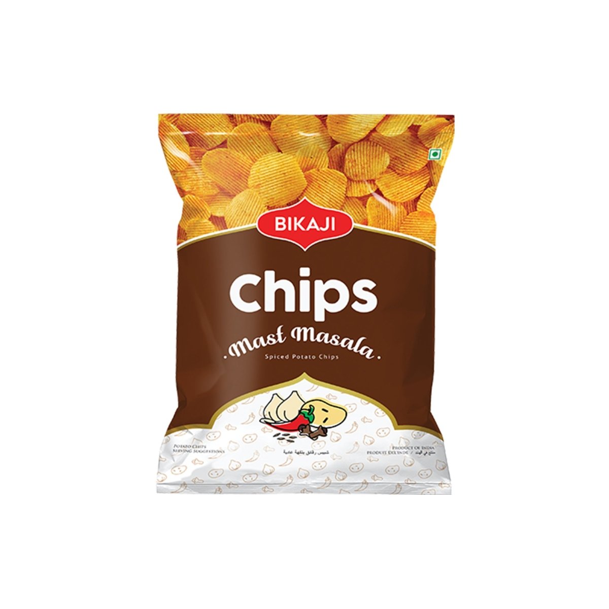Bikaji Potato Chips - Mast Masala - Tulsidas