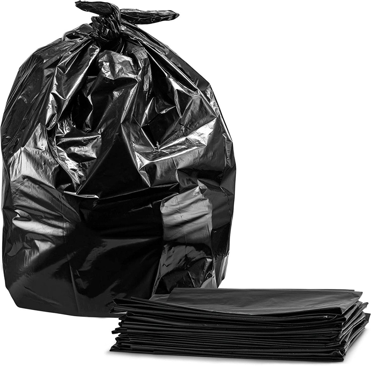 Black Garbage Bags - Extra size 15 Pcs - Tulsidas