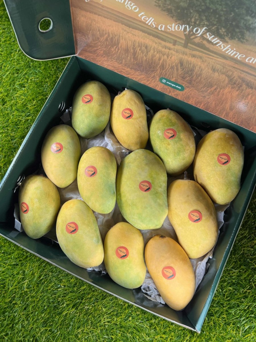 Premium Pakistani Chaunsa Mangoes - Box of 12 - Tulsidas