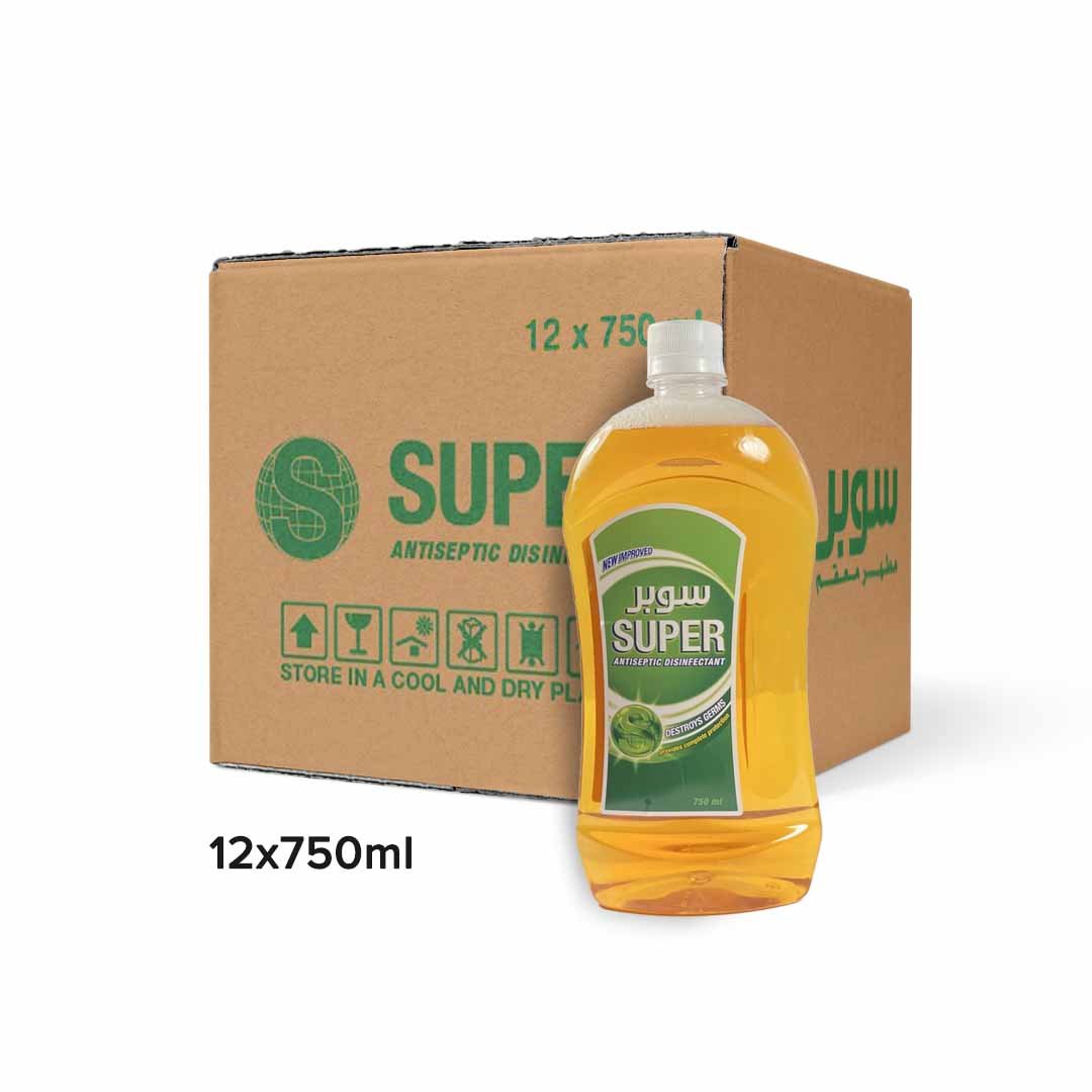 Super Antiseptic Disinfectant 12x750ml - Tulsidas
