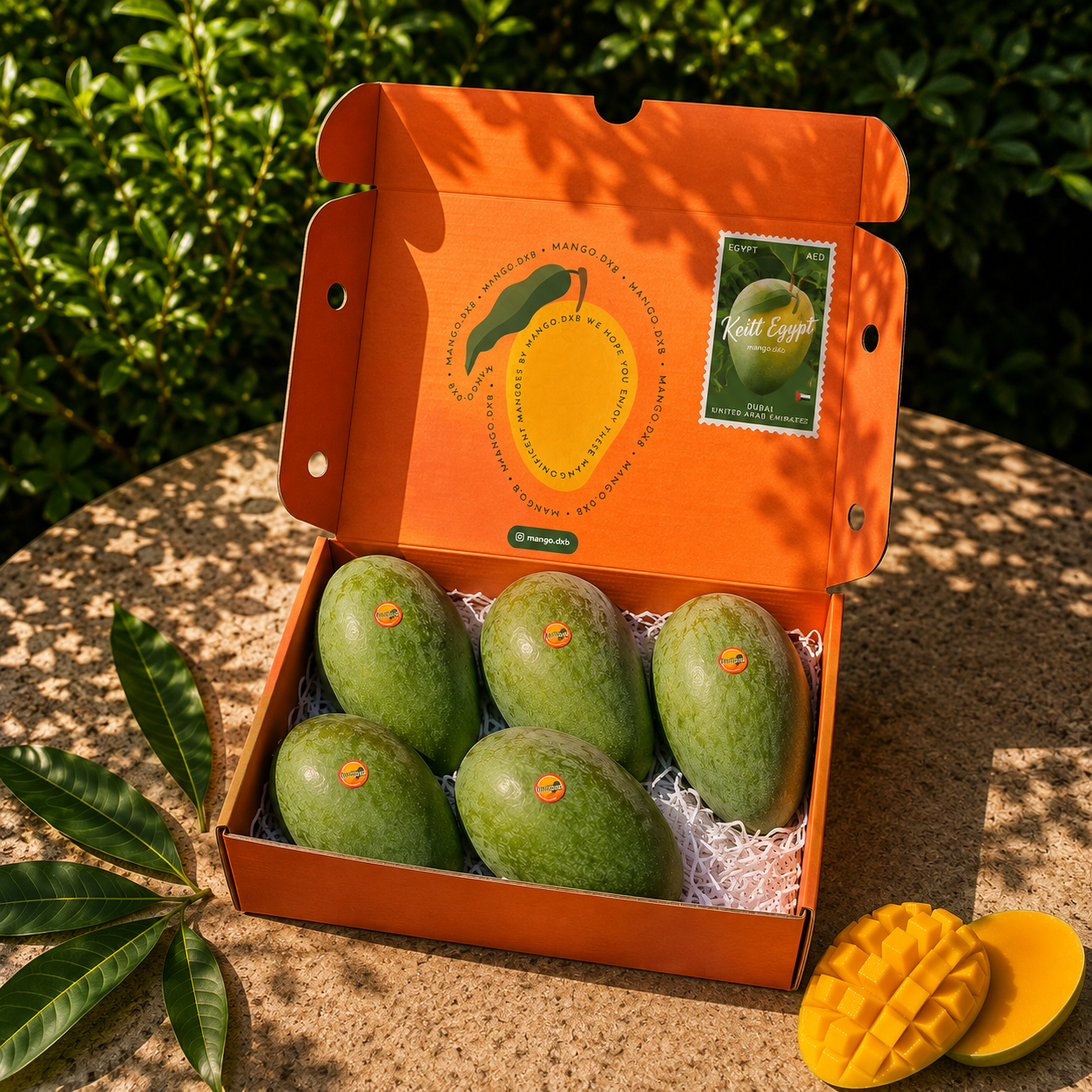Keitt Egypt Mangoes - Box of 5-6
