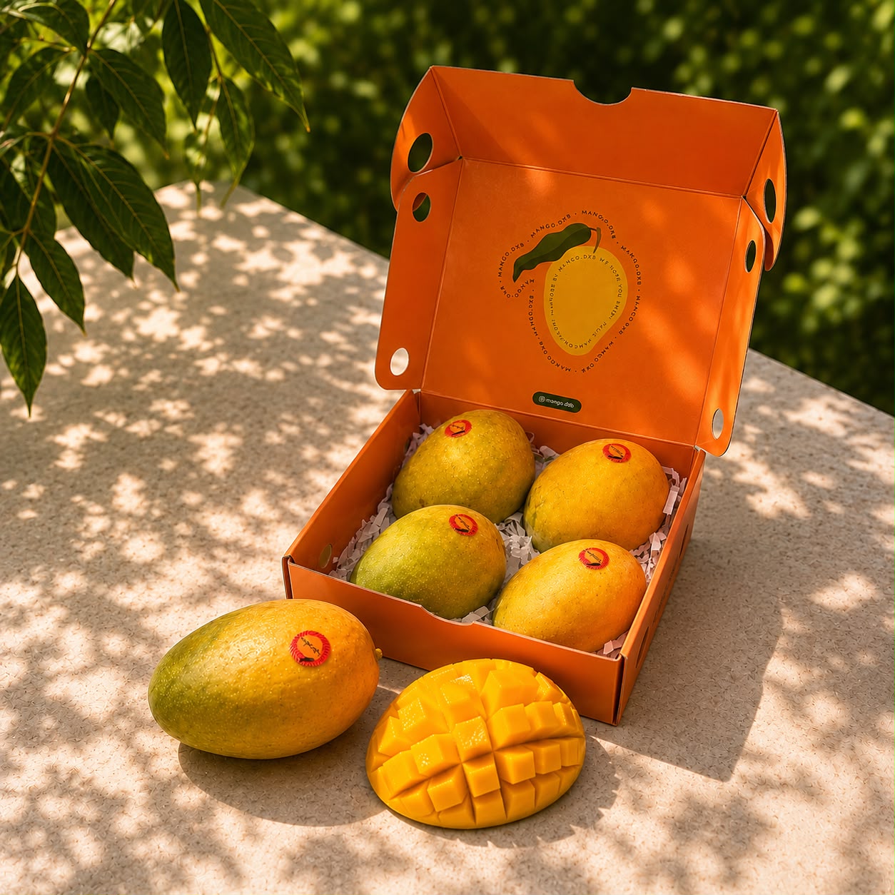 Premium Indian Alphonso Mangoes - Mini Box of 4