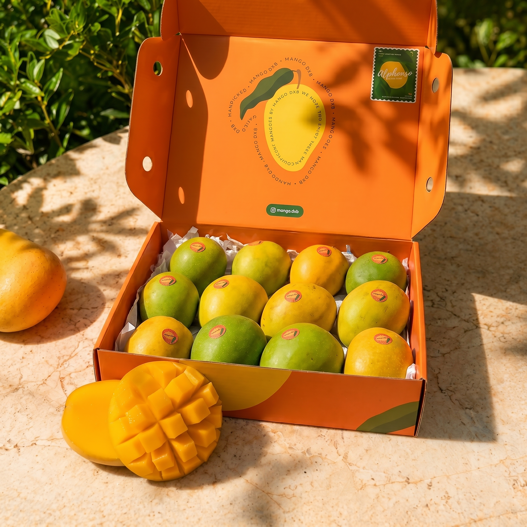 Premium Indian Alphonso Mangoes - Gift Box of 12