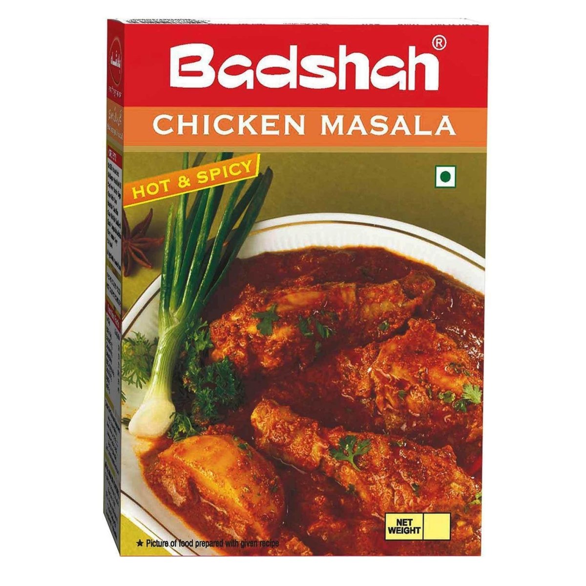Badshah Hot & Spicy Chicken Masala - Tulsidas
