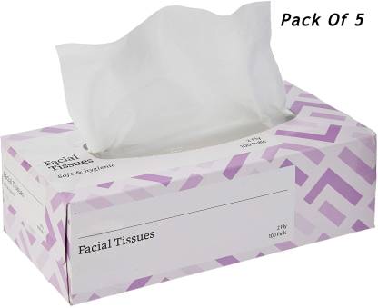 Facial Tissue Box - 200 ply 5 Pack - Tulsidas