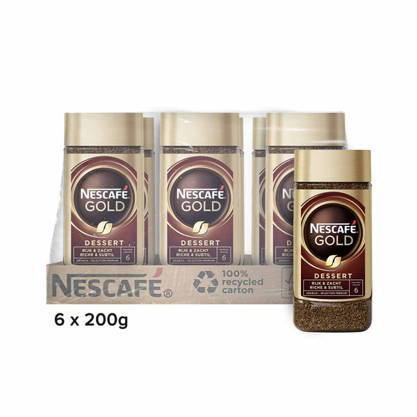 Nescafe Gold Instant Coffee, 200g Jar