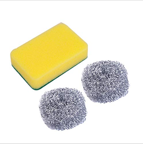 Sponge Pad and Steel Scourer Set - Tulsidas