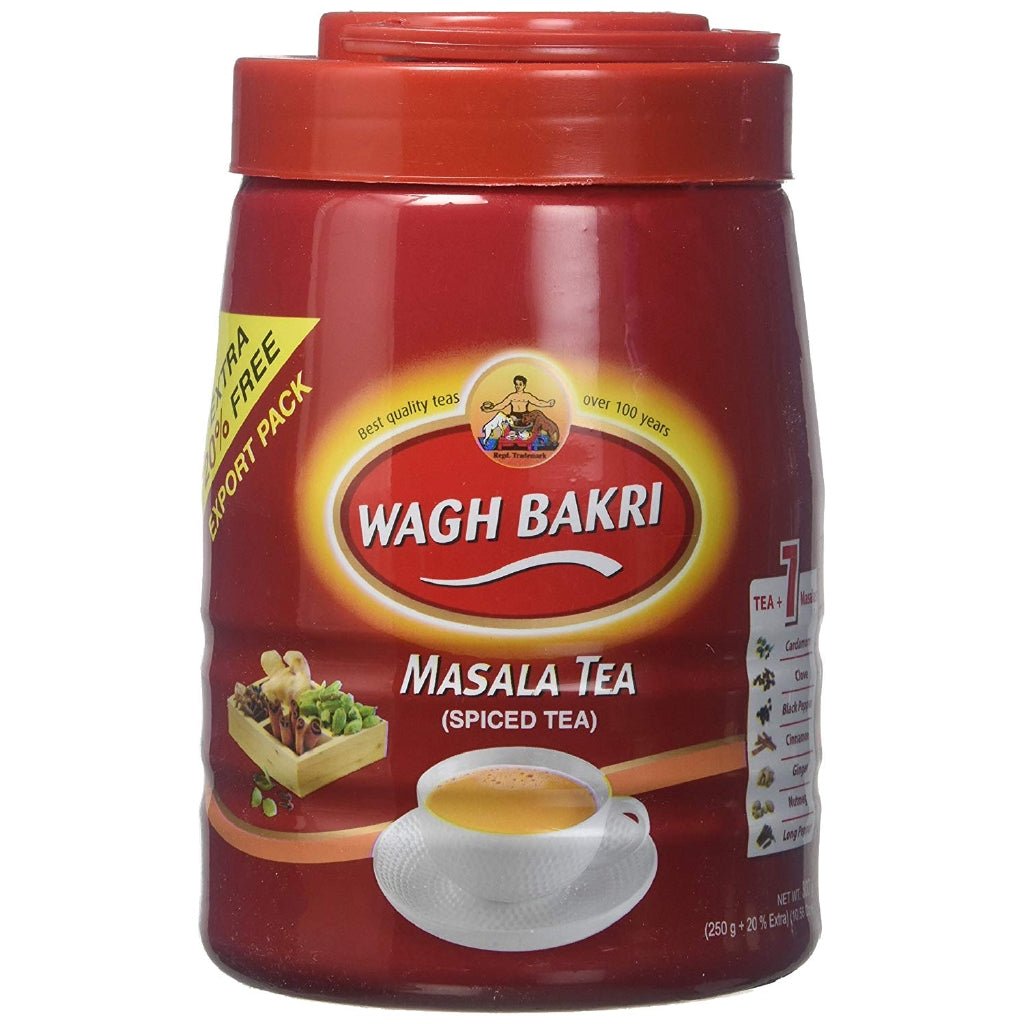 Wagh Bakri Tea Masala Tea Jar 300g - Tulsidas